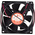RS PRO Axial Fan, 24 V dc, DC Operation, 68m³/h, 2.4W, 160mA Max, 80 x 80 x 25mm