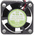 RS PRO Axial Fan, 5 V dc, DC Operation, 4.6m³/h, 700mW, 140mA Max, 25 x 25 x 10mm