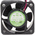 RS PRO Axial Fan, 5 V dc, DC Operation, 14.4m³/h, 1.5W, 250mA Max, IP55, 40 x 40 x 15mm