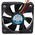 RS PRO Axial Fan, 12 V dc, DC Operation, 16.9m³/h, 1.2W, 90mA Max, IP55, 50 x 50 x 10mm