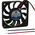 RS PRO Axial Fan, 12 V dc, DC Operation, 35.7m³/h, 3W, 250mA Max, 60 x 60 x 10mm