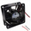 RS PRO Axial Fan, 24 V dc, DC Operation, 28cfm, 3.9W, 160mA Max, IP55, 60 x 60 x 25mm