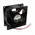 RS PRO Axial Fan, 24 V dc, DC Operation, 68m³/h, 1.68W, 70mA Max, 80 x 80 x 32mm