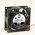 RS PRO Axial Fan, 24 V dc, DC Operation, 94.3m³/h, 4.32W, 150mA Max, 80 x 80 x 32mm