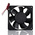 RS PRO Axial Fan, 24 V dc, DC Operation, 121.1cfm, 10.08W, 350mA Max, 119 x 119 x 25mm