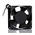 RS PRO Axial Fan, 230 V ac, AC Operation, 85cfm, 10.8W, 39mA Max, 119 x 119 x 38mm