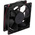 RS PRO Axial Fan, 12 V dc, DC Operation, 52.7m³/h, 1.45W, 130mA Max, 80 x 80 x 25mm