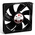 RS PRO Axial Fan, 12 V dc, DC Operation, 122.3m³/h, 3W, 240mA Max, 120 x 120 x 25mm