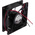RS PRO Axial Fan, 24 V dc, DC Operation, 26cfm, 960mW, 50mA Max, 80 x 80 x 25mm
