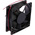 RS PRO Axial Fan, 24 V dc, DC Operation, 26cfm, 960mW, 50mA Max, 80 x 80 x 25mm
