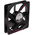 RS PRO Axial Fan, 24 V dc, DC Operation, 122.3m³/h, 3W, 140mA Max, 120 x 120 x 25mm