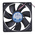 RS PRO Axial Fan, 12 V dc, DC Operation, 151.2m³/h, 5W, 370mA Max, 120 x 120 x 25mm