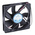 RS PRO Axial Fan, 12 V dc, DC Operation, 151.2m³/h, 5W, 370mA Max, 120 x 120 x 25mm