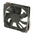 RS PRO Axial Fan, 24 V dc, DC Operation, 151.2m³/h, 5W, 190mA Max, 120 x 120 x 25mm