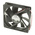 RS PRO Axial Fan, 24 V dc, DC Operation, 151.2m³/h, 5W, 190mA Max, 120 x 120 x 25mm