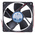 RS PRO Axial Fan, 12 V dc, DC Operation, 203.9m³/h, 1.44W, 600mA Max, 120 x 120 x 32mm