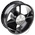 RS PRO Axial Fan, 230 V ac, AC Operation, 929.3m³/h, 33W, 290mA Max, 254 x 88.9mm