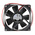 RS PRO Axial Fan, 24 V dc, DC Operation, 68m³/h, 2.41W, 100mA Max, 80 x 80 x 25mm