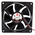 RS PRO Axial Fan, 12 V dc, DC Operation, 90m³/h, 3W, 240mA Max, 92.5 x 92.5 x 25mm