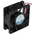 RS PRO Axial Fan, 12 V dc, DC Operation, 40.8m³/h, 2.8W, 230mA Max, 60 x 60 x 25mm