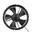 ebm-papst W1G230 Series Axial Fan, 230 V ac, AC Operation, 1000m³/h, 26W, 260mA Max, 230 x 78.5mm