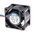 ebm-papst 400 Series Axial Fan, 24 V dc, DC Operation, 24m³/h, 3.6W, 40 x 40 x 25mm