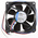 ebm-papst 8400 N Series Axial Fan, 24 V dc, DC Operation, 33m³/h, 700mW, 80 x 80 x 25mm