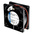ebm-papst 8300 Series Axial Fan, 24 V dc, DC Operation, 54m³/h, 2.7W, 113mA Max, 80 x 80 x 32mm