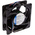 ebm-papst 4100 NH7 - S-Force Series Axial Fan, 24 V dc, DC Operation, 500m³/h, 90W, 119 x 119 x 38mm