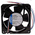 ebm-papst 4100 NH7 - S-Force Series Axial Fan, 24 V dc, DC Operation, 500m³/h, 90W, 119 x 119 x 38mm