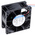 ebm-papst 8200 J Series Axial Fan, 24 V dc, DC Operation, 222m³/h, 38W, 80 x 80 x 38mm