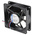 ebm-papst 8400 N Series Axial Fan, 12 V dc, DC Operation, 69m³/h, 2W, 170mA Max, 80 x 80 x 25mm