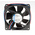 ebm-papst 8400 N Series Axial Fan, 24 V dc, DC Operation, 69m³/h, 2W, 83mA Max, 80 x 80 x 25mm