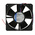 ebm-papst 4300 Series Axial Fan, 12 V dc, DC Operation, 170m³/h, 5W, 417mA Max, IP68, 119 x 119 x 32mm