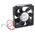 ebm-papst 700 F Series Axial Fan, 12 V dc, DC Operation, 44m³/h, 1.7W, 142mA Max, 70 x 70 x 15mm