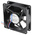 ebm-papst 8400 N Series Axial Fan, 12 V dc, DC Operation, 79m³/h, 2.1W, 180mA Max, 80 x 80 x 25mm