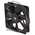 ebm-papst 4400 F Series Axial Fan, 12 V dc, DC Operation, 94m³/h, 1.3W, 108mA Max, 119 x 119 x 25mm