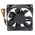 ARX CeraDyna Series Axial Fan, 12 V dc, DC Operation, 67.5m³/h, 2.88W, 240mA Max, 80 x 80 x 25mm