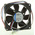 ebm-papst 8400 N Series Axial Fan, 12 V dc, DC Operation, 33m³/h, 500mW, 80 x 80 x 25mm