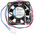 ebm-papst 400 F Series Axial Fan, 5 V dc, DC Operation, 8m³/h, 700mW, 40 x 40 x 10mm