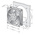 ebm-papst 4000 Z Series Axial Fan, 115 V ac, AC Operation, 180m³/h, 18W, 119 x 119 x 38mm