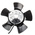 ebm-papst A Series Axial Fan, 230 V ac, AC Operation, 830m³/h, 61W, 280mA Max, 195 x 73mm