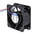 ebm-papst 600 N Series Axial Fan, 12 V dc, DC Operation, 21m³/h, 400mW, 33mA Max, 60 x 60 x 25mm