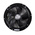 ebm-papst S Series Axial Fan, 230 V ac, AC Operation, 2072.8m³/h, 90W, 600mA Max, IP44, 300 x 110mm