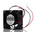 Sanyo Denki 9A Series Axial Fan, 12 V dc, DC Operation, 27.6cfm, 2.88W, 240mA Max, 60 x 60 x 25mm
