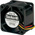 Sanyo Denki 109P Series Axial Fan, 12 V dc, DC Operation, 13.4cfm, 3.36W, 280mA Max, 40 x 40 x 28mm