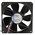 ebm-papst 3400 N Series Axial Fan, 24 V dc, DC Operation, 84m³/h, 2.3W, 96mA Max, 92 x 92 x 25mm