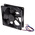 ebm-papst 3400 N Series Axial Fan, 12 V dc, DC Operation, 94m³/h, 2.5W, 208mA Max, 92 x 92 x 25mm