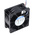 ebm-papst 8200 J Series Axial Fan, 12 V dc, DC Operation, 190m³/h, 26W, 80 x 80 x 38mm