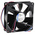 ebm-papst 3400 N Series Axial Fan, 12 V dc, DC Operation, 61m³/h, 800mW, 92 x 92 x 25mm